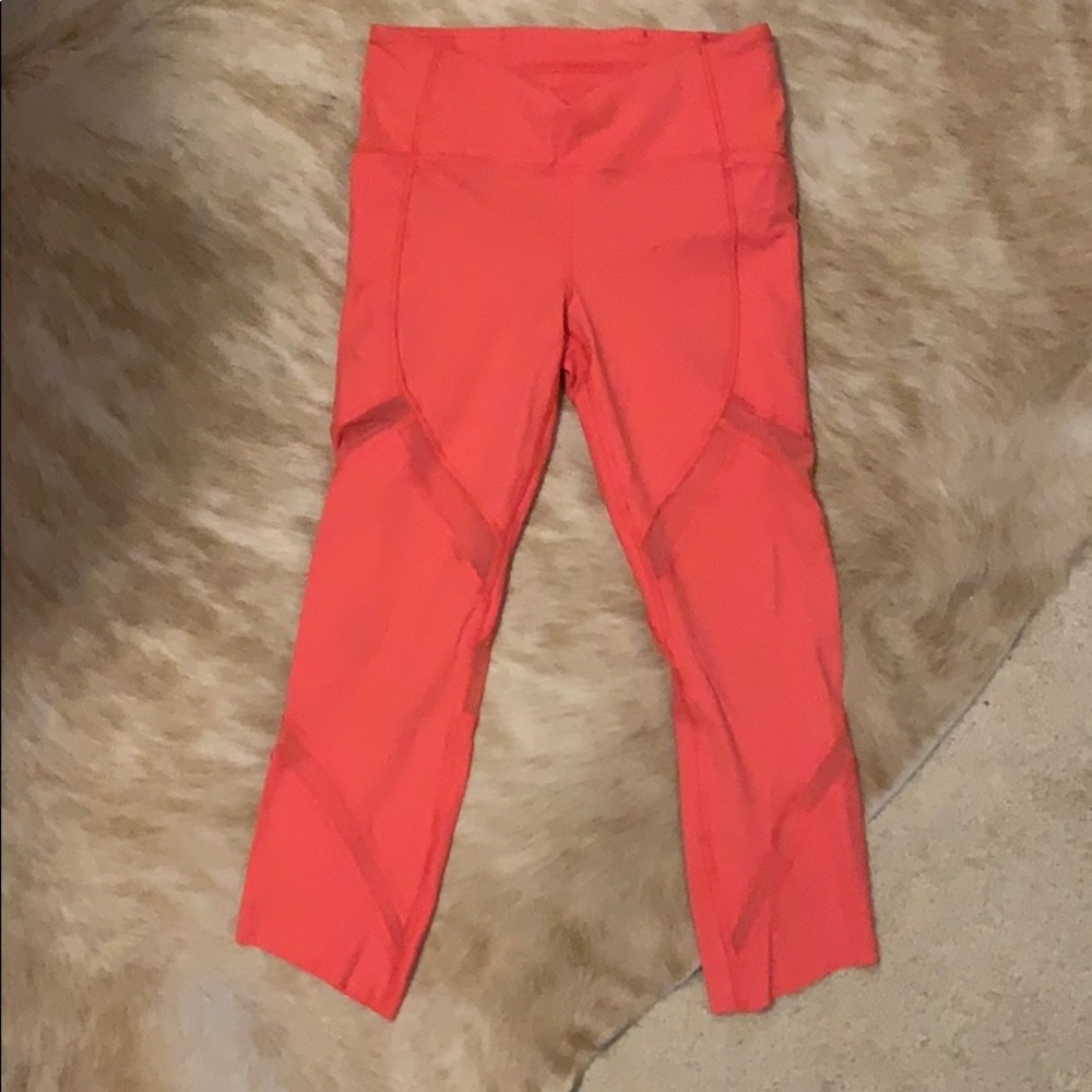 Hot pink lulu leggings
